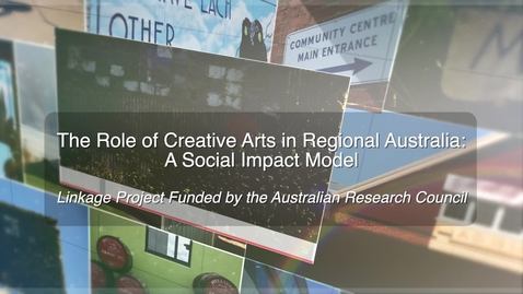 Thumbnail for entry Regional Arts and Social Impact: Creating Inclusive Communities in Northwest Tasmania