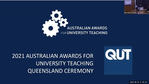 Thumbnail for entry QLD 2021 AAUT Ceremony