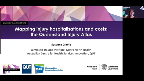 Thumbnail for entry Mapping injury hospitalisations and costs: the Queensland Injury Atlas