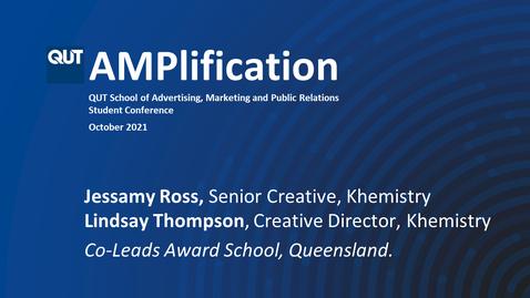 Thumbnail for entry Award School - Qld Co-Leads, Jessamy Ross and Lindsay Thompson